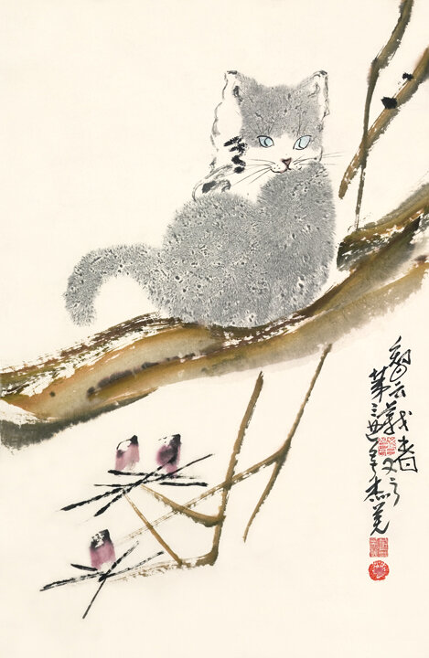 Cat of Unique Charm (靈猫)