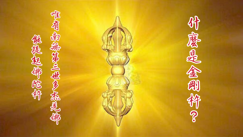 什麼是金剛杵? 唯有南無第三世多杰羌佛能提起佛陀杵