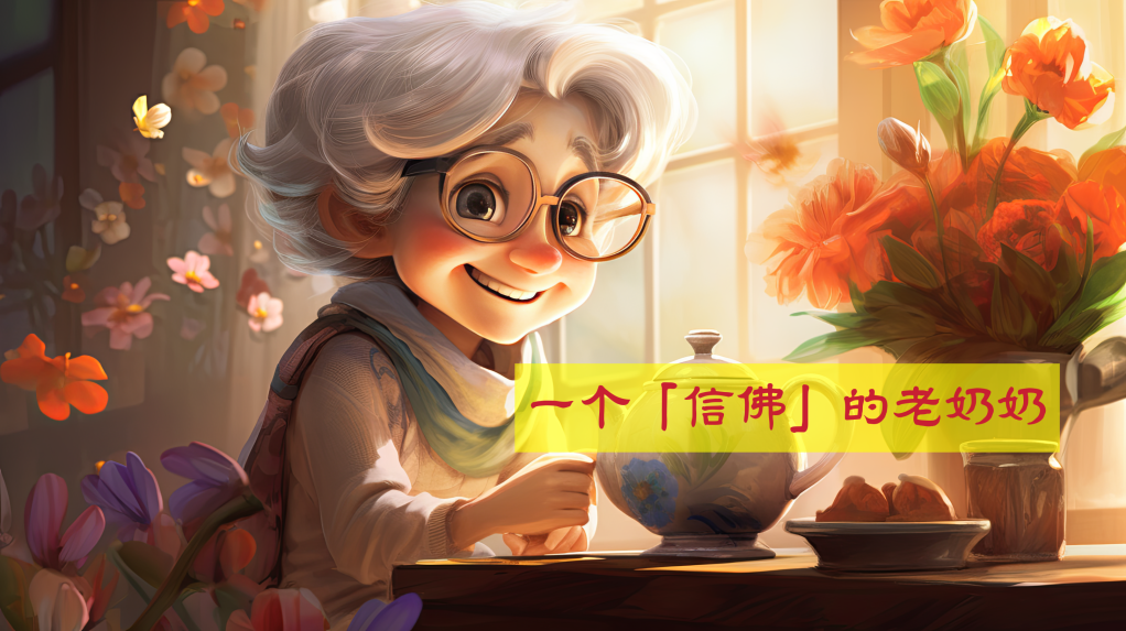 一個「信佛」的老奶奶