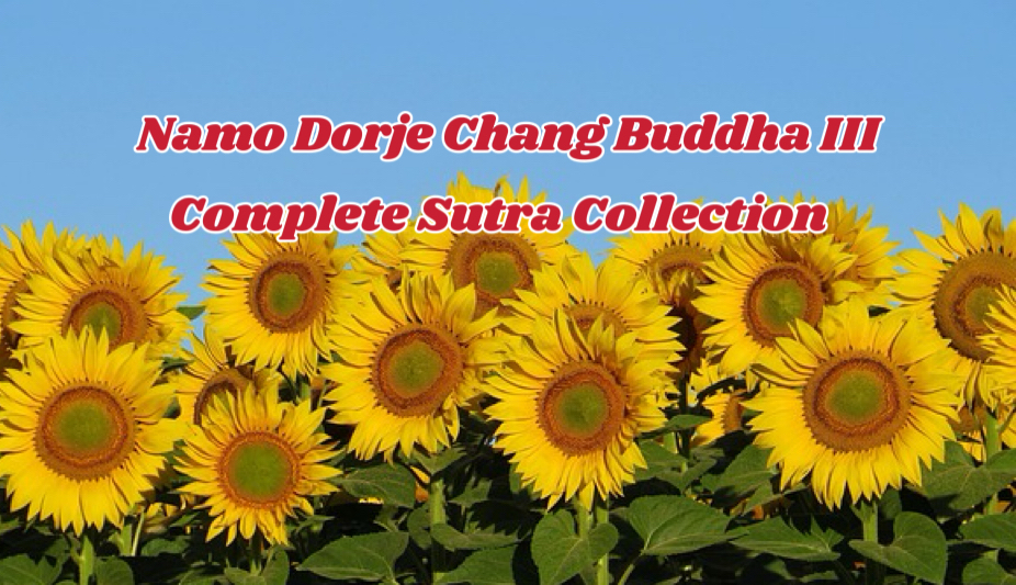 Namo Dorje Chang Buddha III Complete Sutra Collection