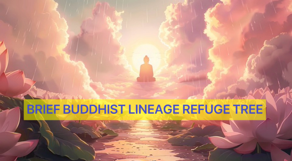 BRIEF BUDDHIST LINEAGE REFUGE TREE